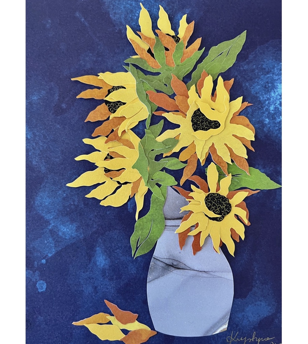 SunfFlowers in Vase