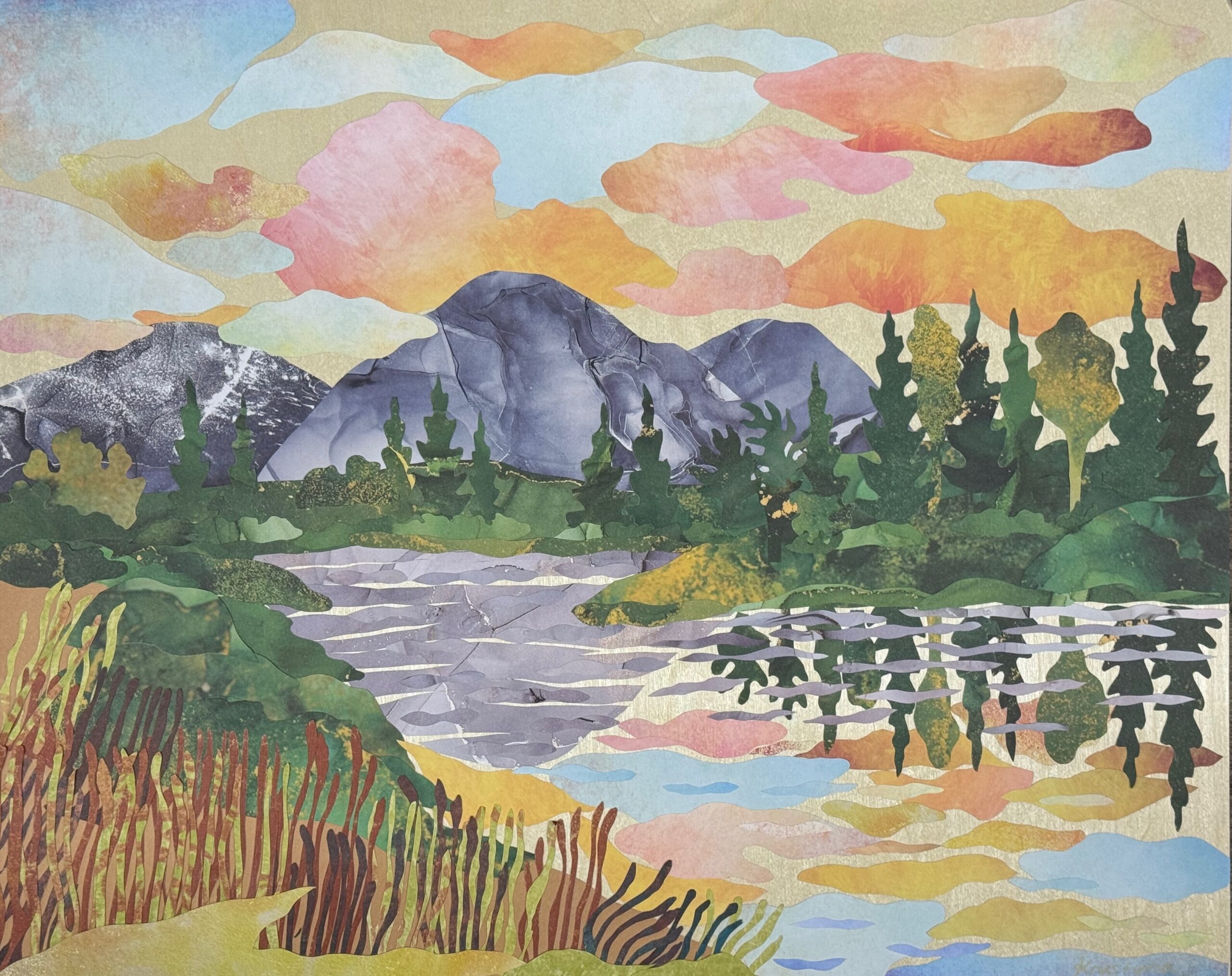 Sunrise on River