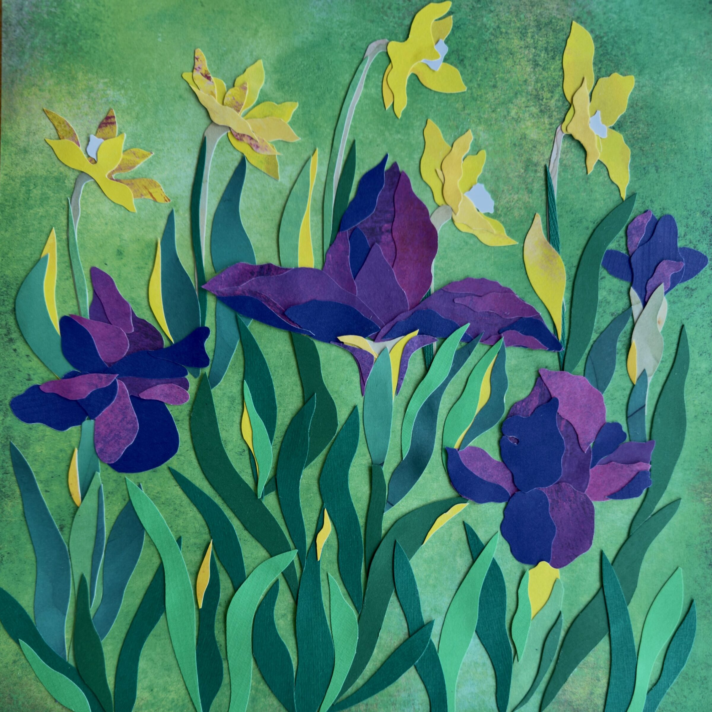 Irises and Daffodils2